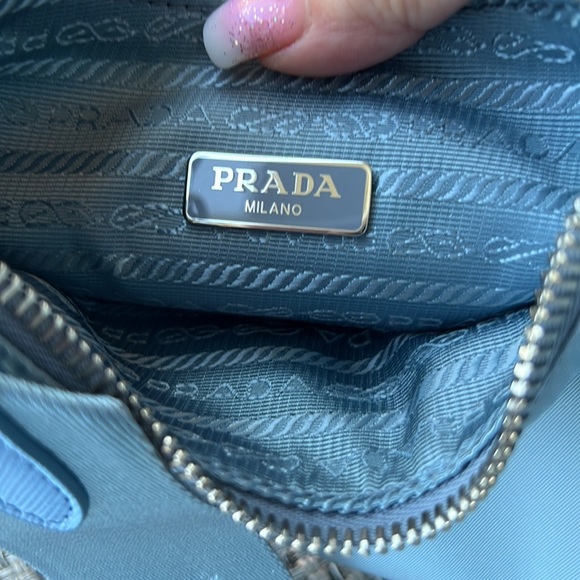 🌈 PRICE DROP🌈PRADA gorgeous new bag. Worn twice , has silver strap and more. - Picture 7 of 14